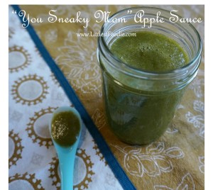 Apple Sauce with Spinach Baby Food Recipe